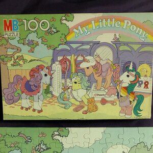 My Little Pony G1 Puzzle - vintage 80's